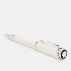 Pre Owned Montblanc Princesse Grace de Monaco Ivory Resin Ballpoint Pen