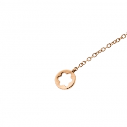 Montblanc Coeur de Pétales Entrelacés 18k Rose Gold Charm Bracelet