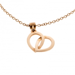 Montblanc Coeur de Pétales Entrelacés 18k Rose Gold Charm Bracelet