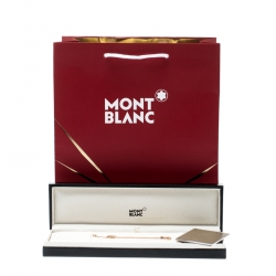 Montblanc Coeur de Pétales Entrelacés 18k Rose Gold Charm Bracelet