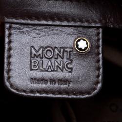 Montblanc Khaki Nylon Starisma Dalila Drawstring Hobo