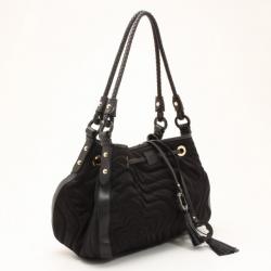 Pre Owned Montblanc Black Starisma Shoulder Bag