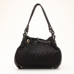 Pre Owned Montblanc Black Starisma Shoulder Bag