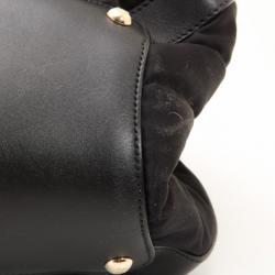 Pre Owned Montblanc Black Starisma Shoulder Bag