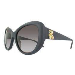 Pre Owned Moschino Brown MO857S Cat Eye Sunglasses