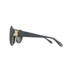 Pre Owned Moschino Brown MO857S Cat Eye Sunglasses