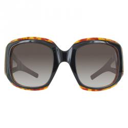 Pre Owned Moschino Black MO860S Square Sunglasses