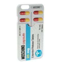 Pre Owned Moschino Grey Pill Blister Pack iPhone 6/6s Case