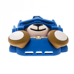 Pre Owned Moschino Blue Rubber Transformer Bear iPhone 7 Case