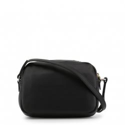 Pre Owned Love Moschino Black Leather LOVE Crossbody Bag