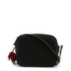 Pre Owned Love Moschino Two Tone Faux Leather Crossbody Bag