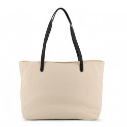 Pre Owned Love Moschino Brown Fabric Applique Shoulder Bag