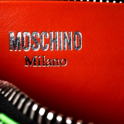 Pre Owned Moschino Multicolor Eyes PVC Capsule Backpack