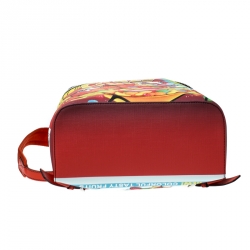 Pre Owned Moschino Multicolor Eyes PVC Capsule Backpack