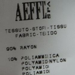 Pre Owned Moschino Blue Knit Wave Pattern Mini Skirt M