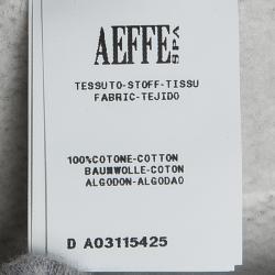 Pre Owned Moschino Couture Grey Faux Layer Jogger Pants S