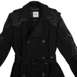 Moschino Embellished Coat M