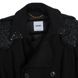 Moschino Embellished Coat M
