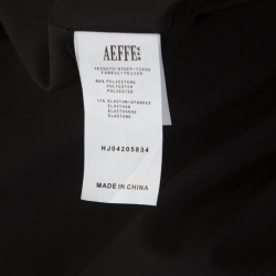 Pre Owned Boutique Moschino Multicolor Gem Printed Stretch Crepe Oversized Dress M