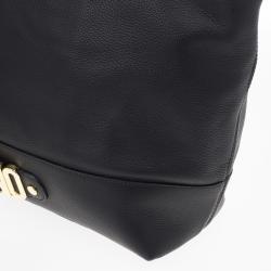 Pre Owned Moschino Leather Shopper Tote