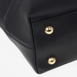 Pre Owned Moschino Leather Shopper Tote