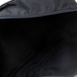 Pre Owned Moschino Black Nylon Messenger Bag