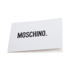 Pre Owned Moschino Orange Leather Flap Shoulder Bag