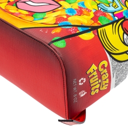 Pre Owned Moschino Multicolor Eyes PVC Capsule Backpack