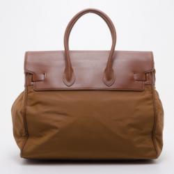 Pre Owned Moschino Vintage Redwall 'Birkin' Satchel Bag