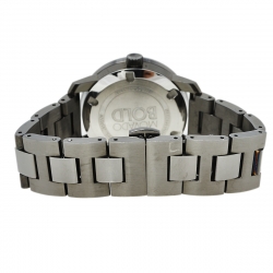 Pre Owned Movado Metallic Grey PVD Stainless Steel Bold MB.01.3.34.6045 Women's Wristwatch 36 mm