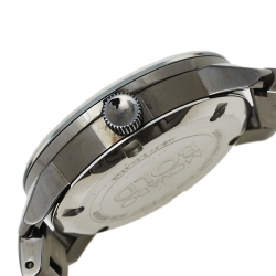 Pre Owned Movado Metallic Grey PVD Stainless Steel Bold MB.01.3.34.6045 Women's Wristwatch 36 mm