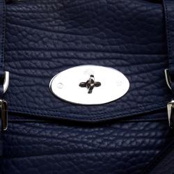 Pre Owned Mulberry Indigo Leather Alexa Shoulder Bag