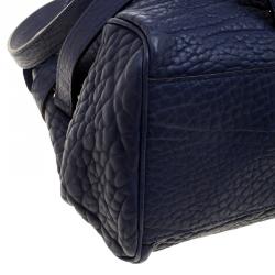 Pre Owned Mulberry Indigo Leather Alexa Shoulder Bag