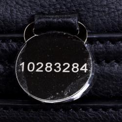 Pre Owned Mulberry Black Leather Bayswater Cara Delevingne Backpack