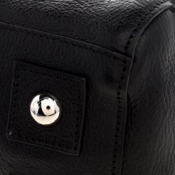 Pre Owned Mulberry Black Leather Bayswater Cara Delevingne Backpack