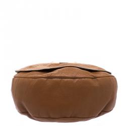 Mulberry Brown Grained Leather Daria Hobo