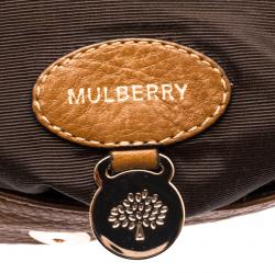 Mulberry Brown Grained Leather Daria Hobo