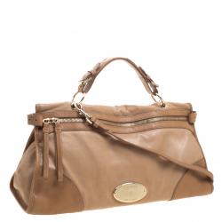 Mulberry Light Brown Leather Shoulder Bag