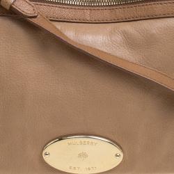 Mulberry Light Brown Leather Shoulder Bag