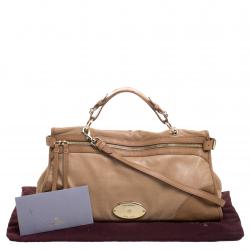 Mulberry Light Brown Leather Shoulder Bag