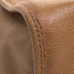 Mulberry Light Brown Leather Shoulder Bag