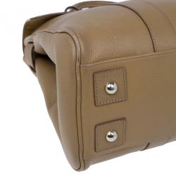 Pre Owned Mulberry Oak Brown Leather Bayswater Satchel