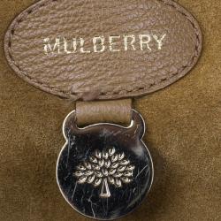 Pre Owned Mulberry Oak Brown Leather Bayswater Satchel