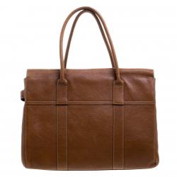 Mulberry Brown Leather Bayswater Satchel