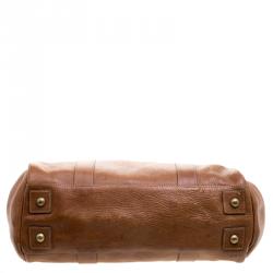 Pre Owned Mulberry Brown Leather Bayswater Satchel