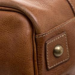 Pre Owned Mulberry Brown Leather Bayswater Satchel