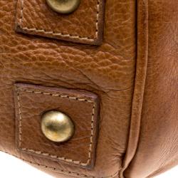 Pre Owned Mulberry Brown Leather Bayswater Satchel