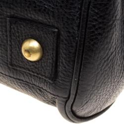 Pre Owned Mulberry Black Leather Bayswater Satchel