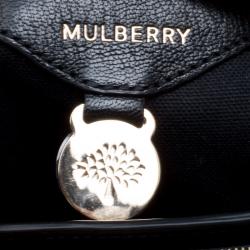 Pre Owned Mulberry Black Leather Bayswater Shoulder Bag