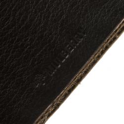 Mulberry Bronze Python Embossed Continental Wallet